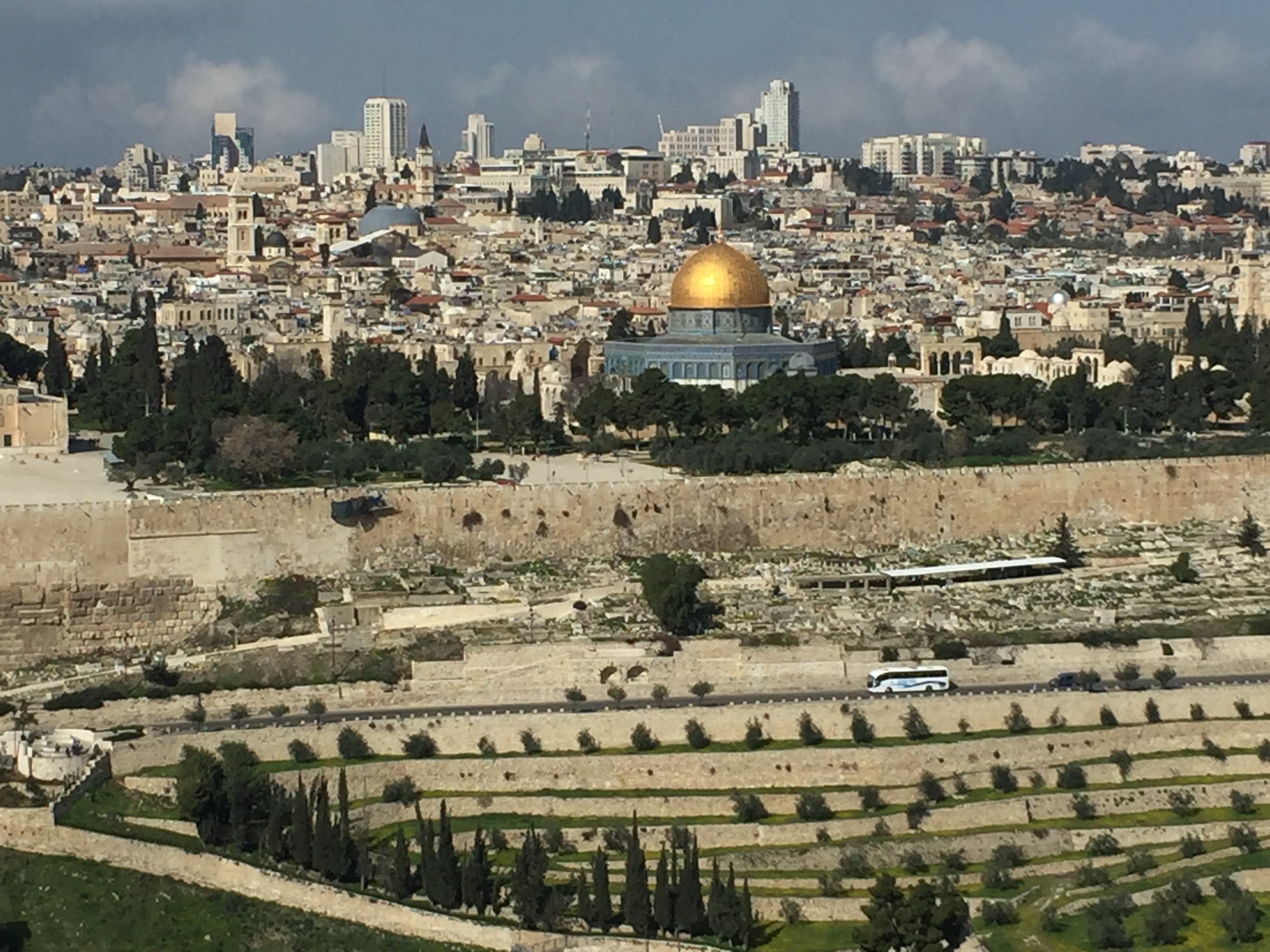 Blick auf die Altstadt von Israel
